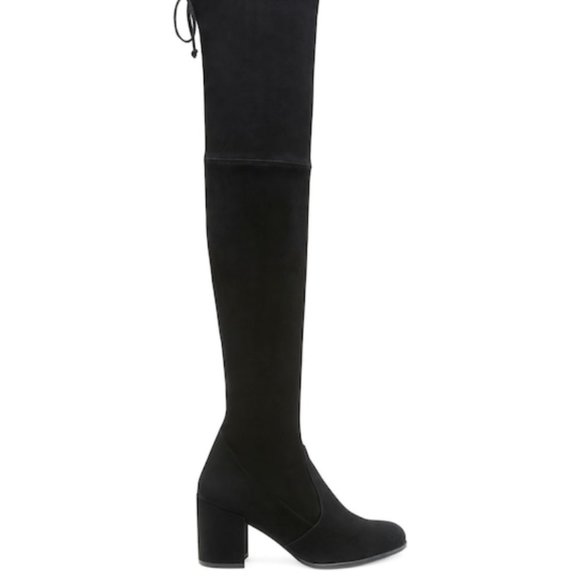 Brand NEW Stuart Weitzman Thigh High Black Boots (Suede) - Picture 11 of 11